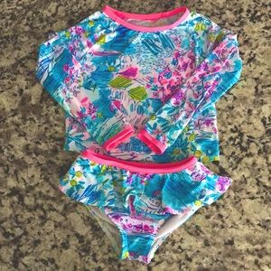 LILLY PULITZER TODDLER SWIMSUIT 💕💙